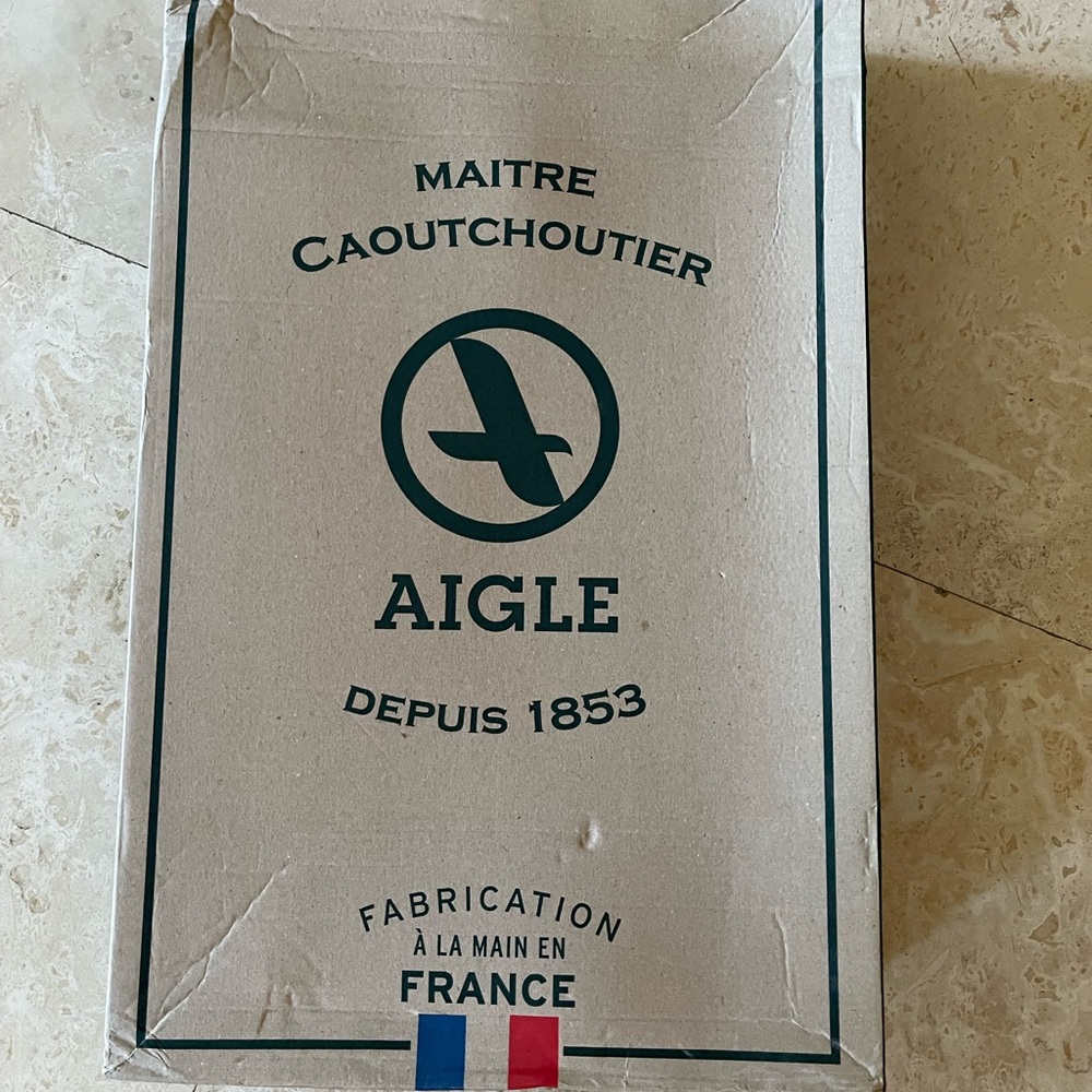 Aigle Olive Green Winter & Rain Boots - Picture 4 of 14